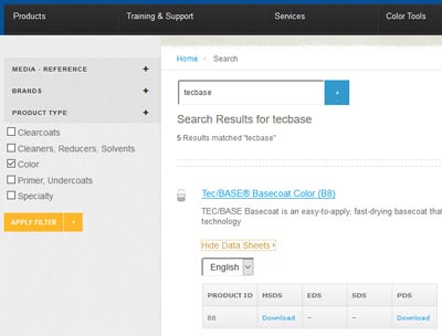 Martin Senour Search has been enhanced to be more robust and easier to use